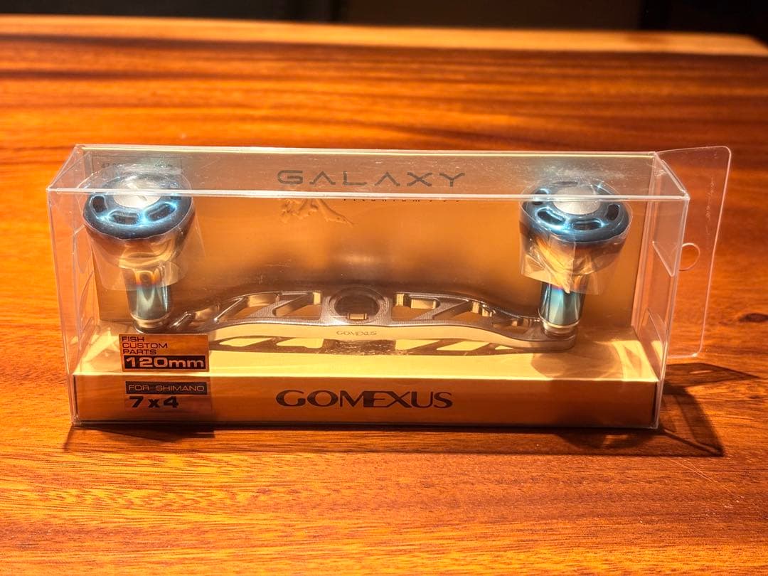 ゴメクサス シマノ ハンドル　7×4 120mm シルバー　チタン