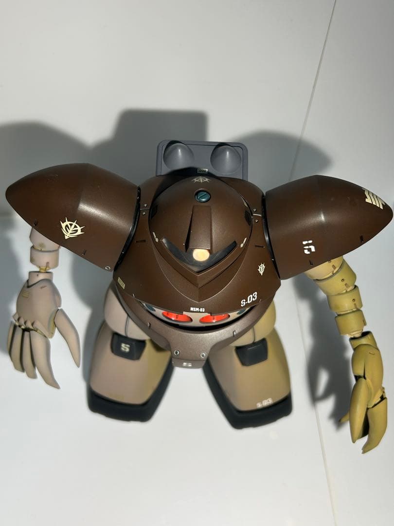 プラモデル　ガンプラ　模型　組立済　1/100 MG ゴッグ　全塗装完成品