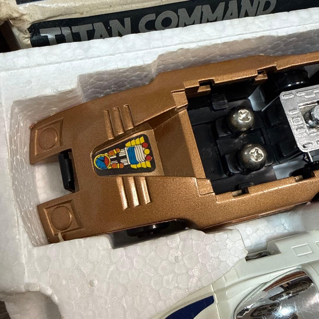 旧タカラ ミクロマン タイタンコマンド ジムカ マグネモ8 当時物 箱・説明書付