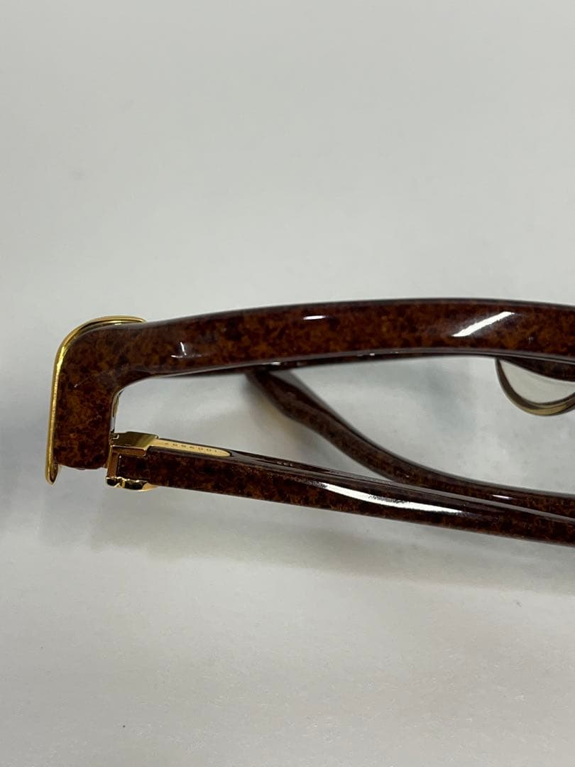 Cartier サングラス　トリニティ　ブラウンカラー　メガネ　フレーム