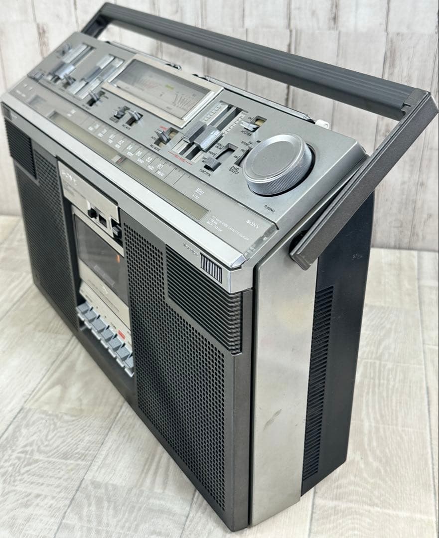 動作品|昭和レトロ名機 SONY ソニー ラジカセCFS-686 ラジオ