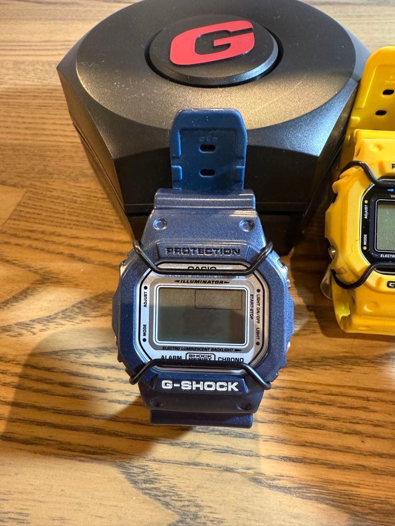 G-SHOCK デジタル腕時計セット (青・黄・赤)dw-5600