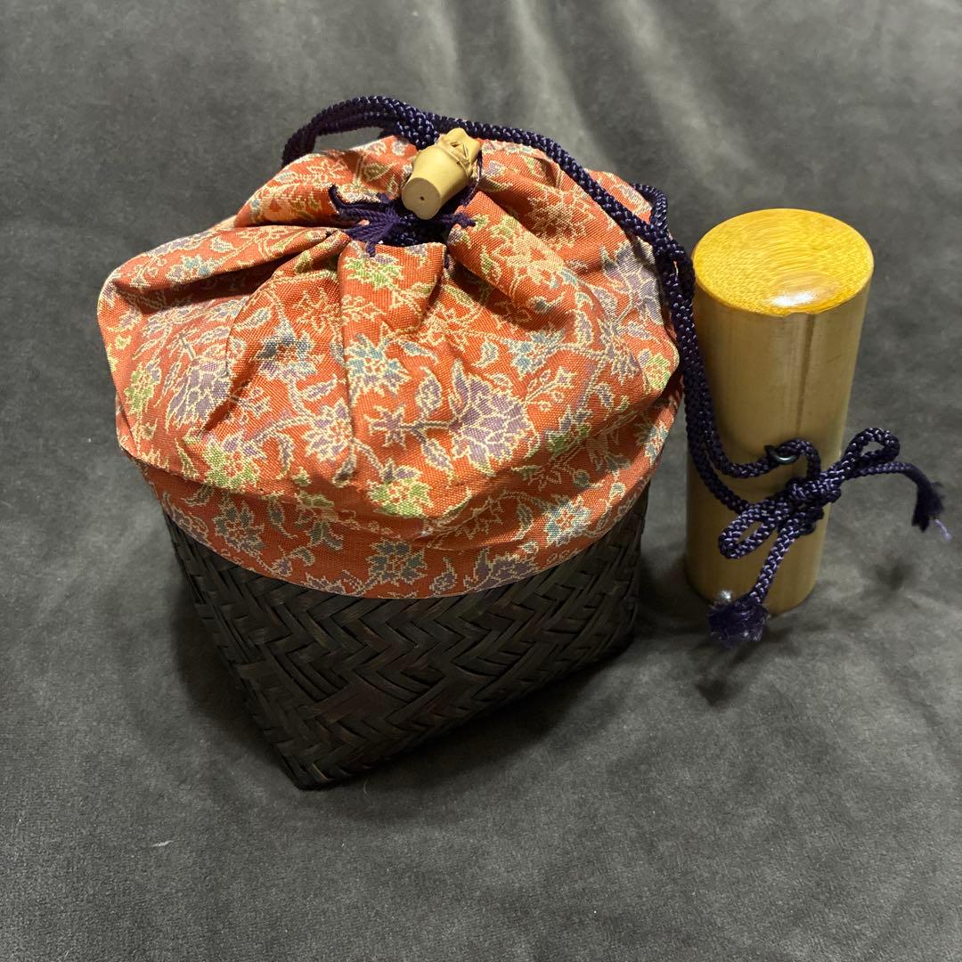 【美品】【茶籠】野点セット　茶道具値下げ