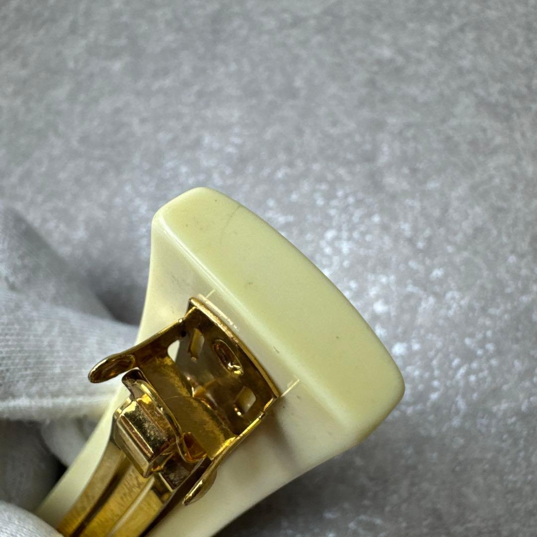 CHANEL シャネル カメリア ココマーク バレッタ 03P