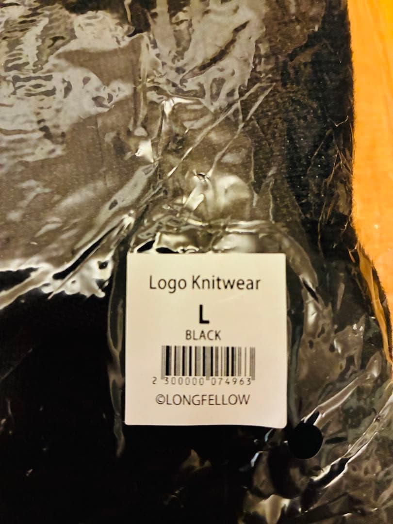 BUMP OF CHICKEN Logo Knitwear/BLACK 新品