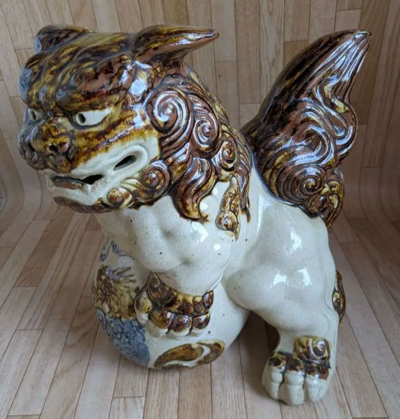 大きいシーサー　沖縄　お土産　シーサー　魔除け　置き物　30cm