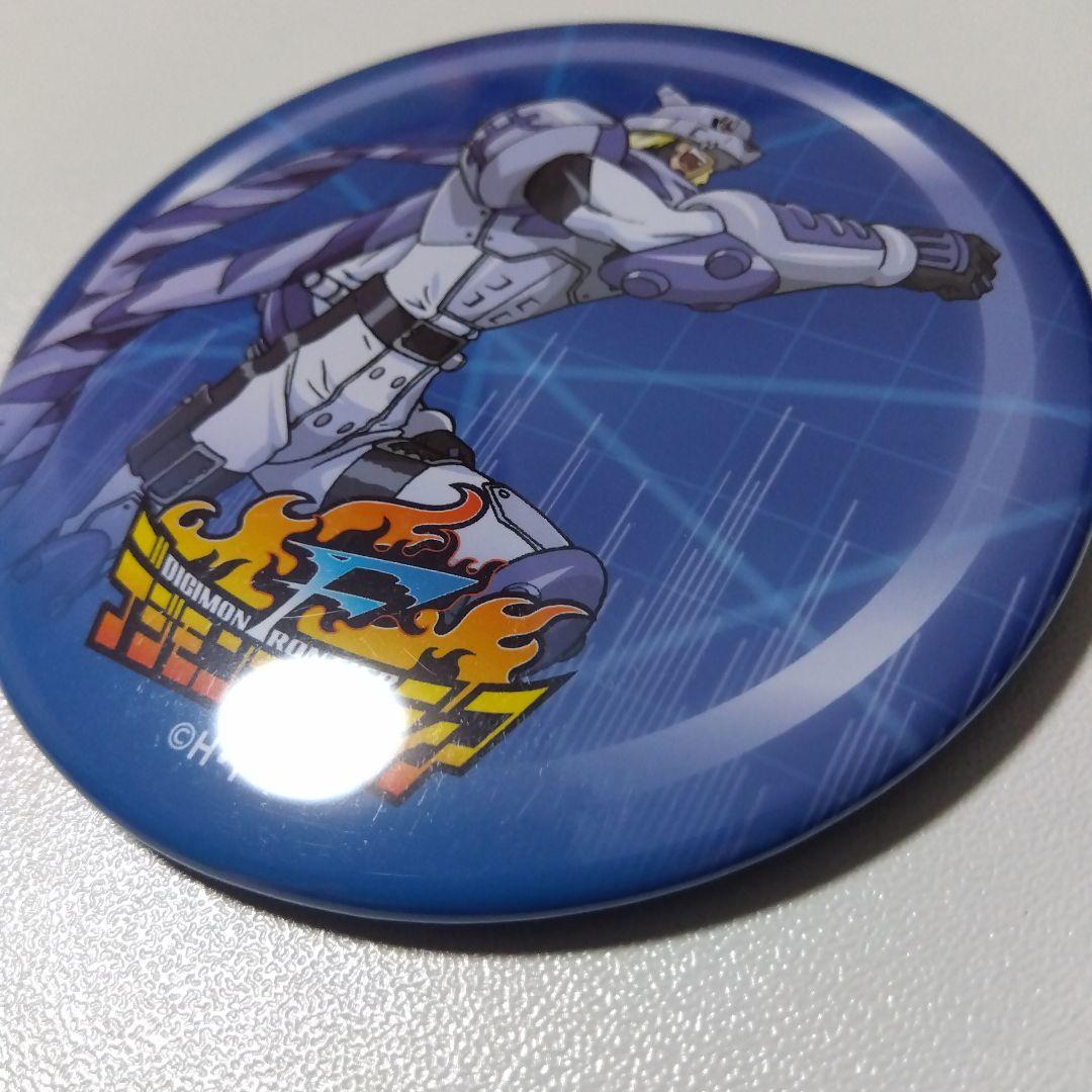 【デジモン】ヴォルフモン 20周年 カラ鉄 コラボ トレーディングでか缶バッジ