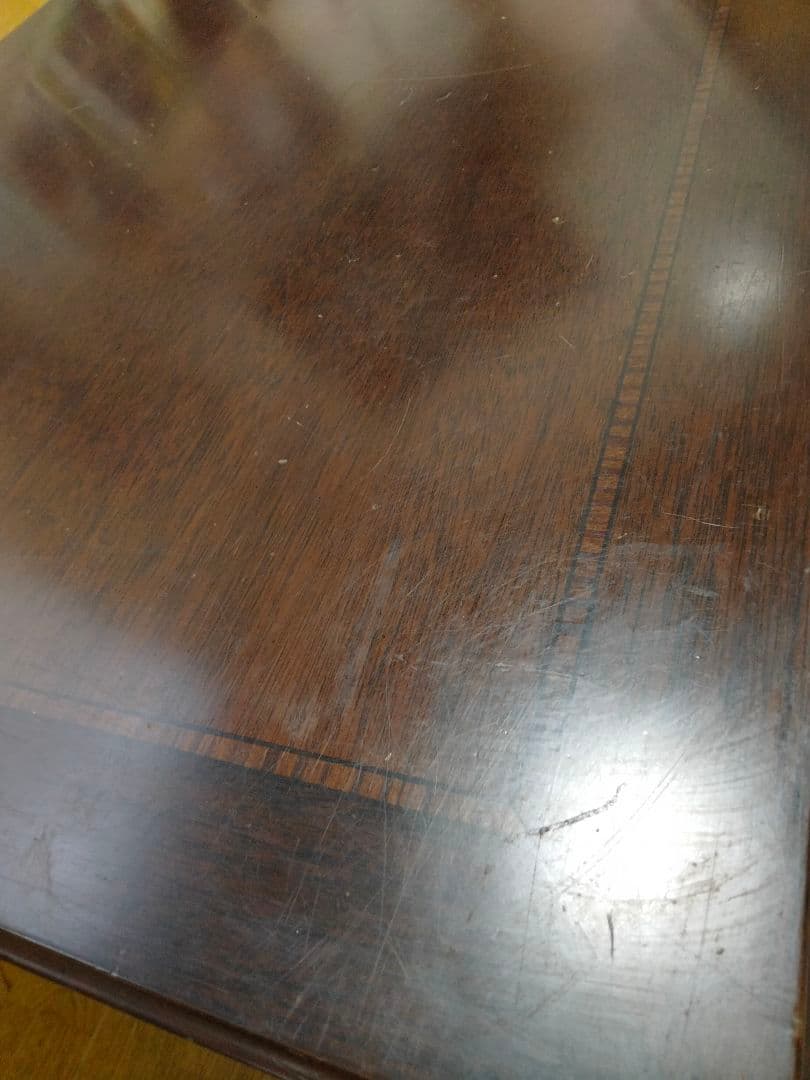 【カリモク】昭和レトロ　サイドテーブル　ドマーニ