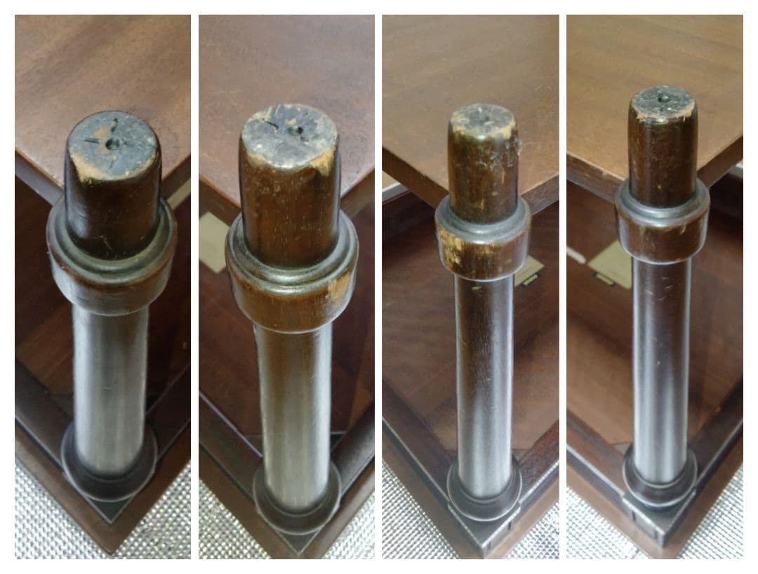 【カリモク】昭和レトロ　サイドテーブル　ドマーニ