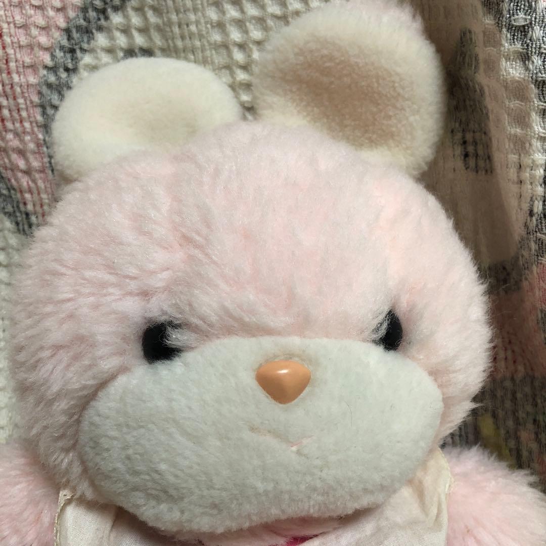 吉徳　クリーミー　昭和レトロ　初期タグ　当時の物　ウサギ＆ネコ　ぬいぐるみ　中古