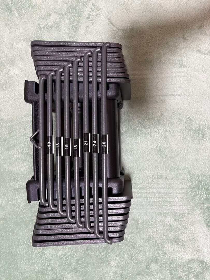 ②可変式ダンベル 26kg パワー ブロック ダンベル