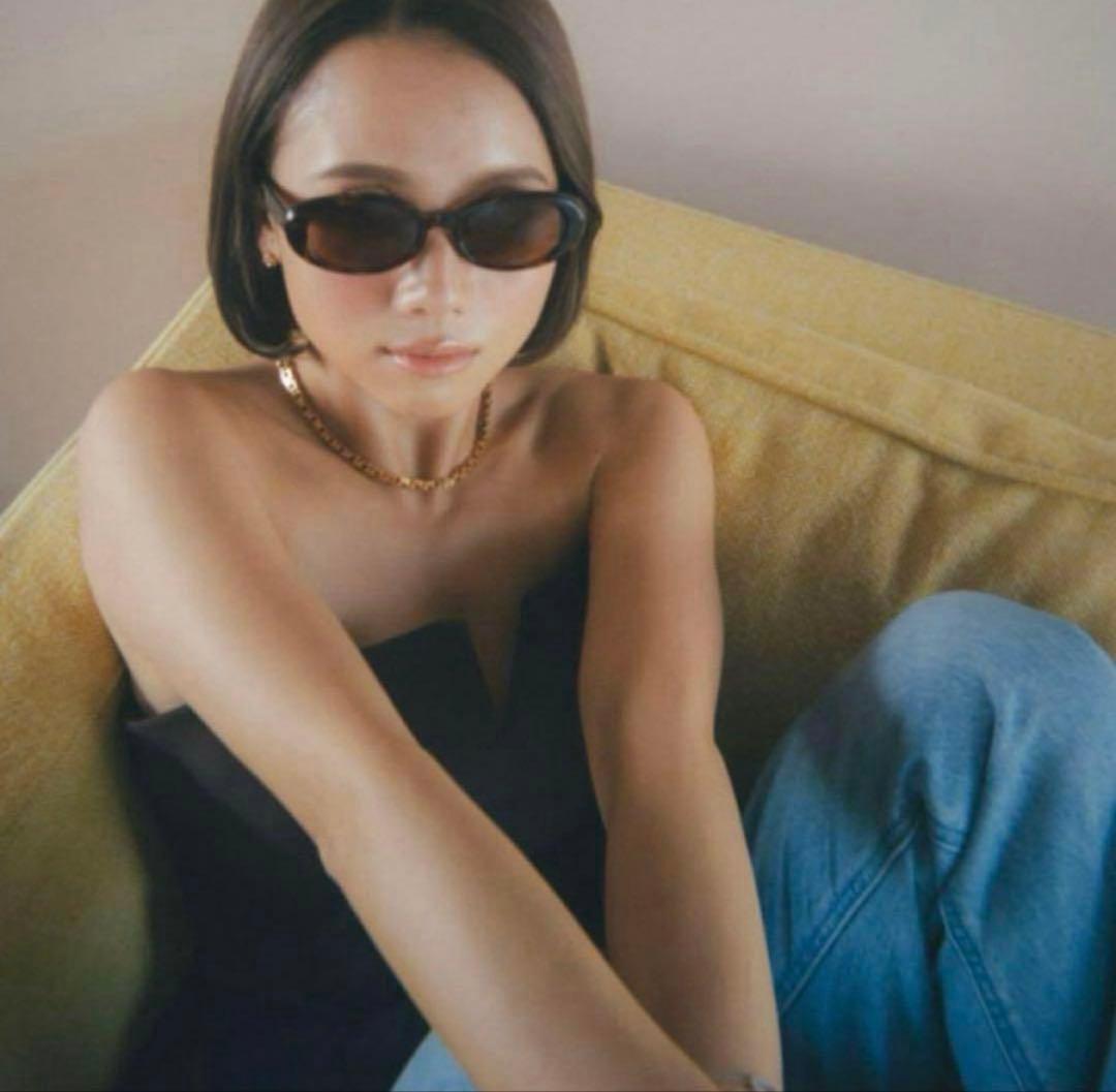 Zoff × AOI IHARA ブラック サングラス　伊原葵