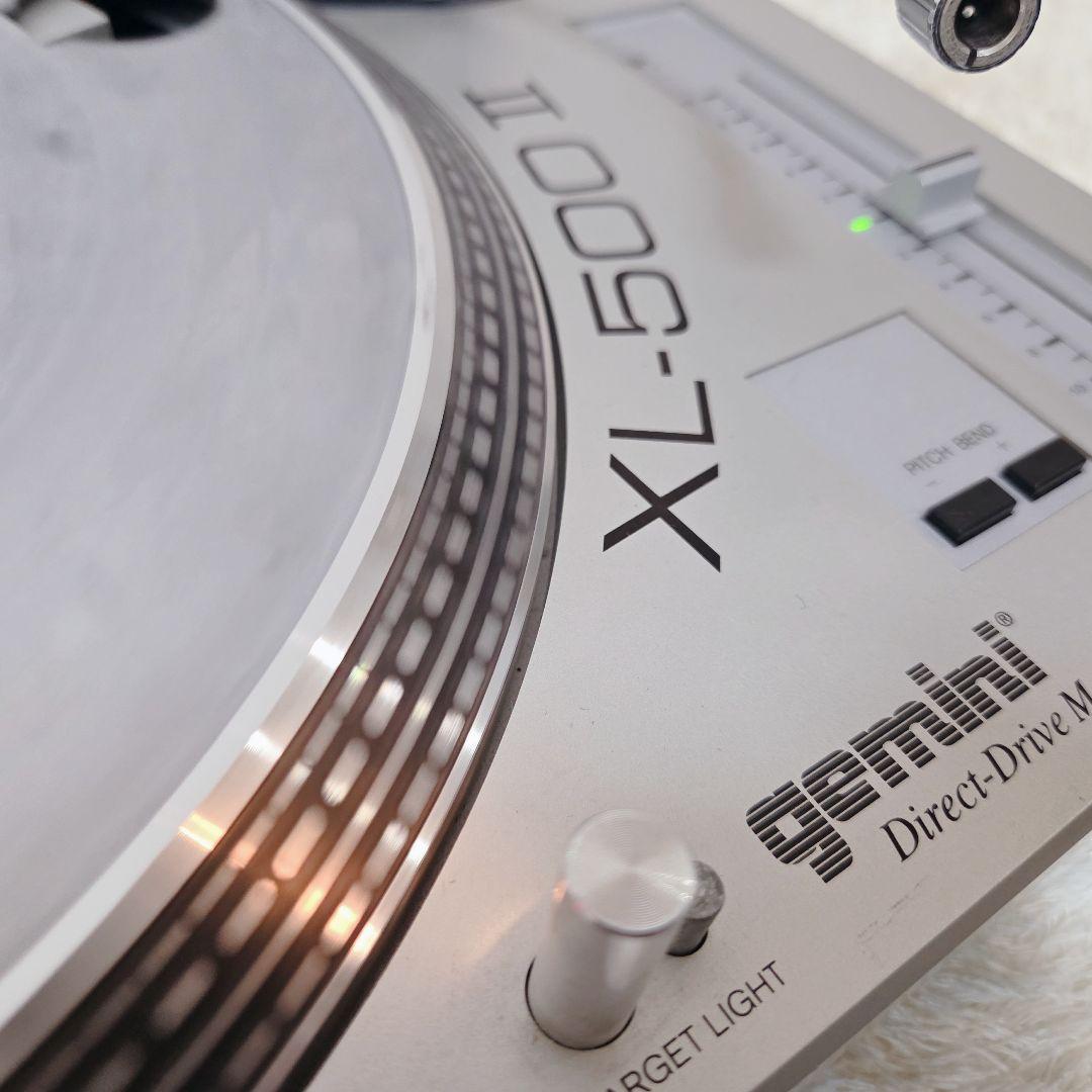 gemini ターンテーブル 2台セット XL-500Ⅱ ダイレクトドライブ