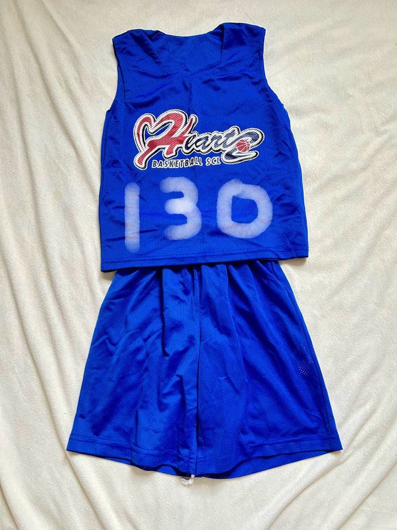 ハーツバスケットボール ユニフォーム 130