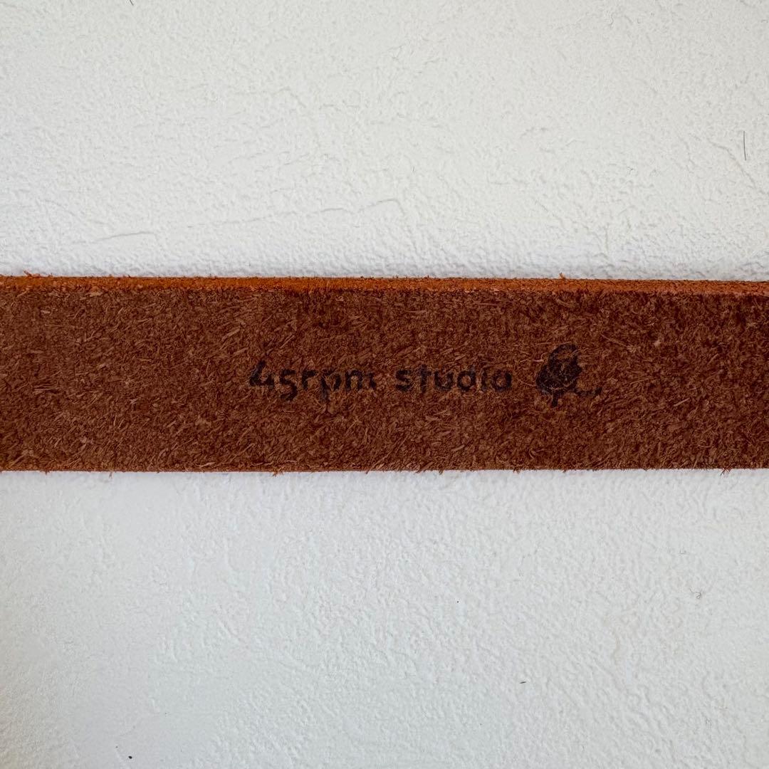 フォーティーファイブアール 45R レザーベルト レディース 表記無