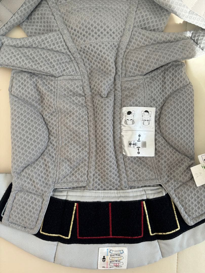 エルゴベビー　OMNI Breeze オムニブリーズ 抱っこ紐 パールグレー