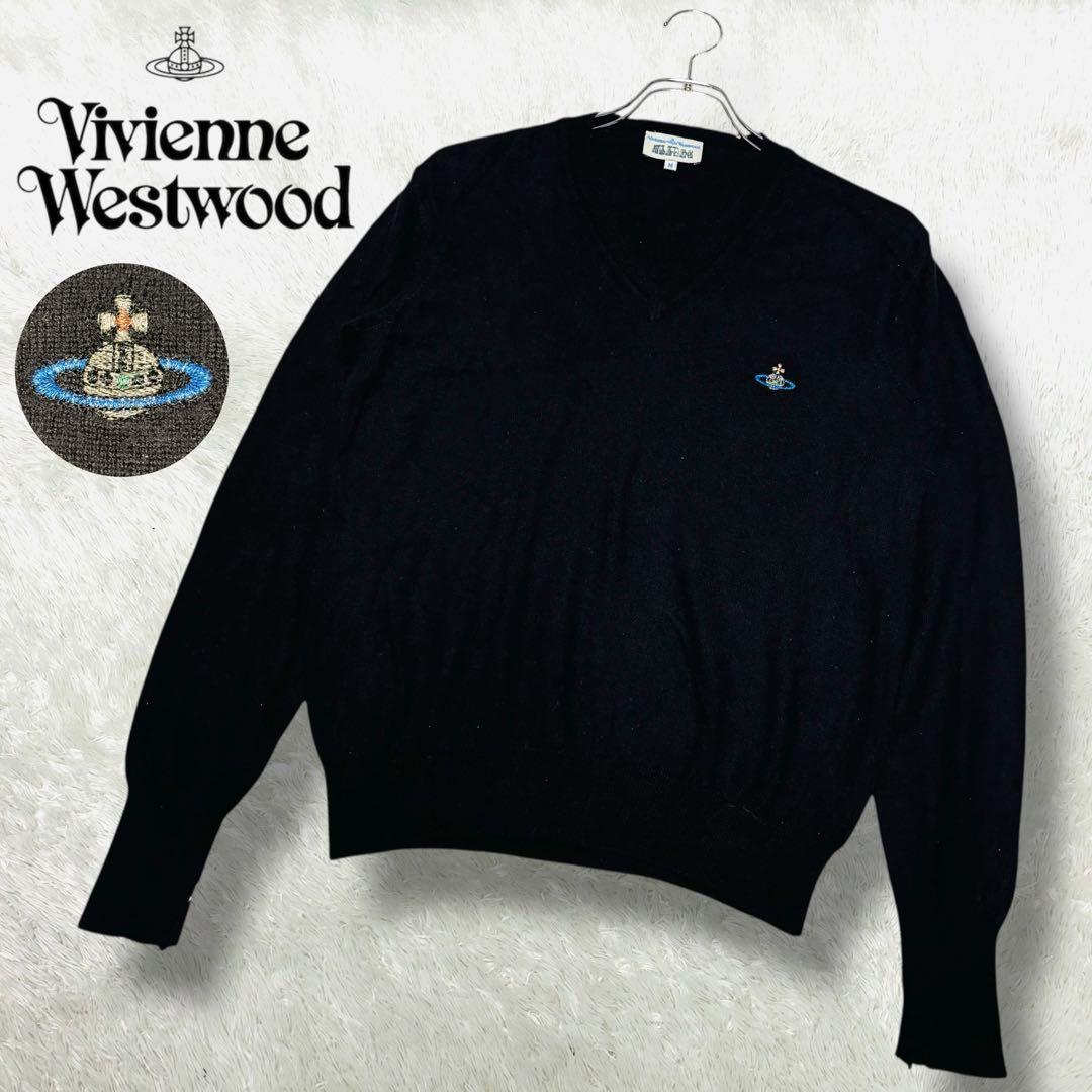 希少 90s ヴィヴィアン ウエストウッド マン オーブ セーター ブラック M