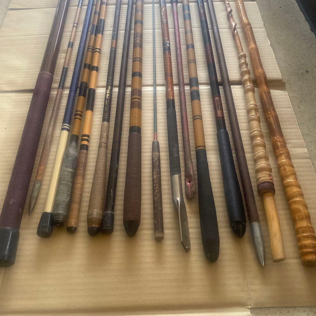 ヘラブナ竿.竿掛セット 多数