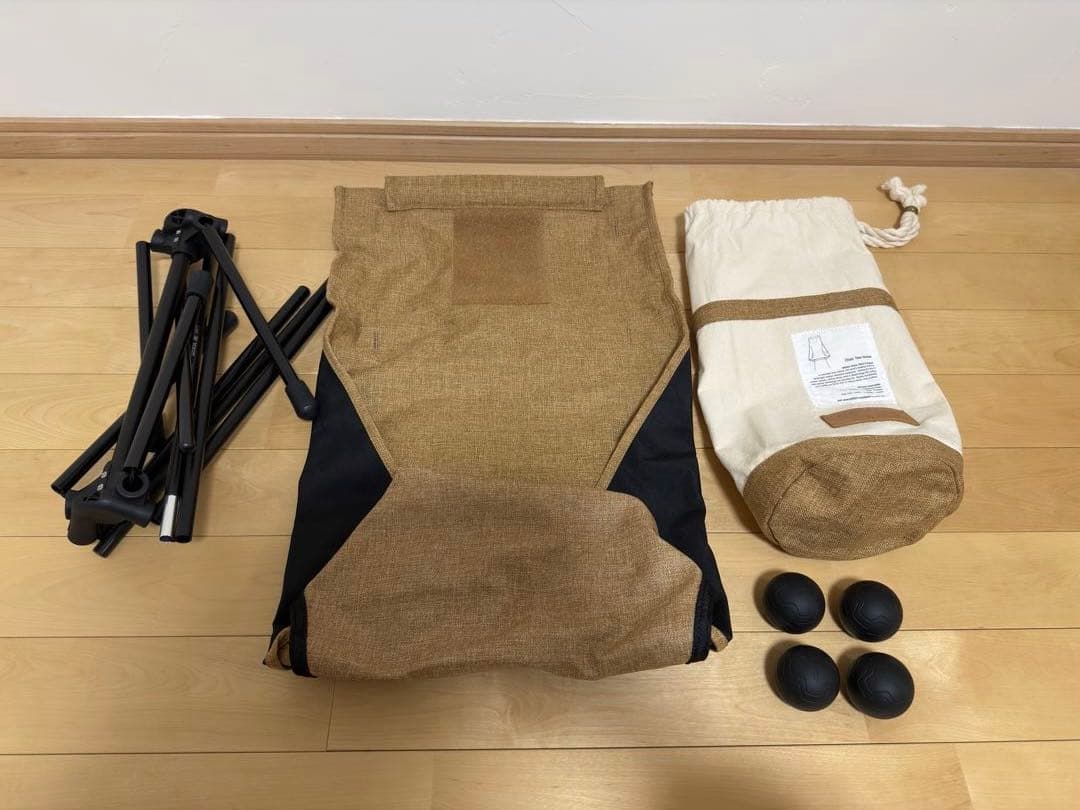 【美品】Helinox チェアツーホーム カプチーノ（ボールフィート付き）