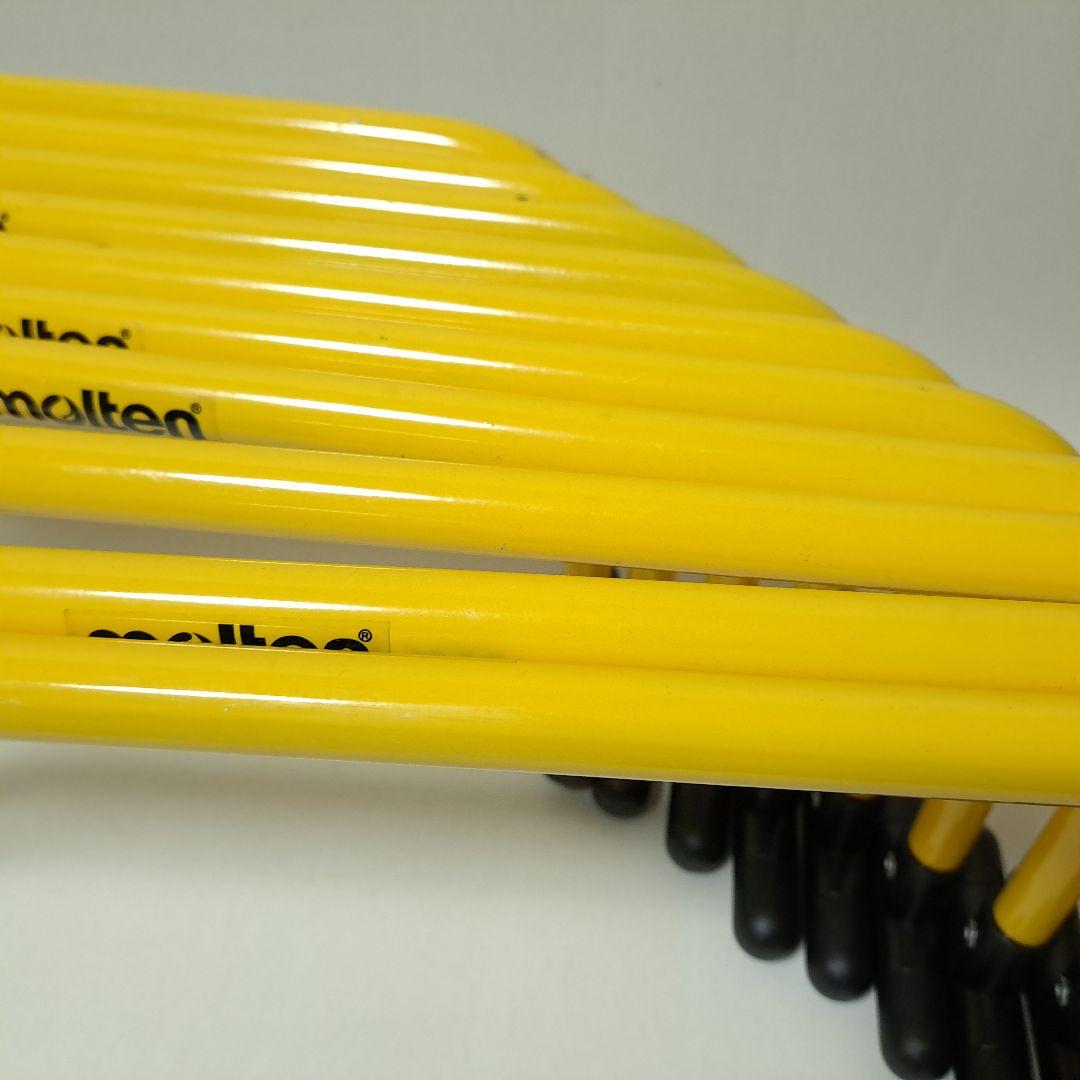 molten ( モルテン ) ミニハードル ２５ イエロー　10本セット