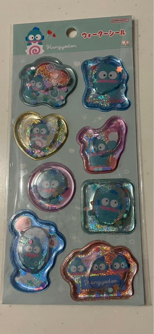 ボンボンドロップシールウォーターシールおはじき風シールの7点まとめ売り