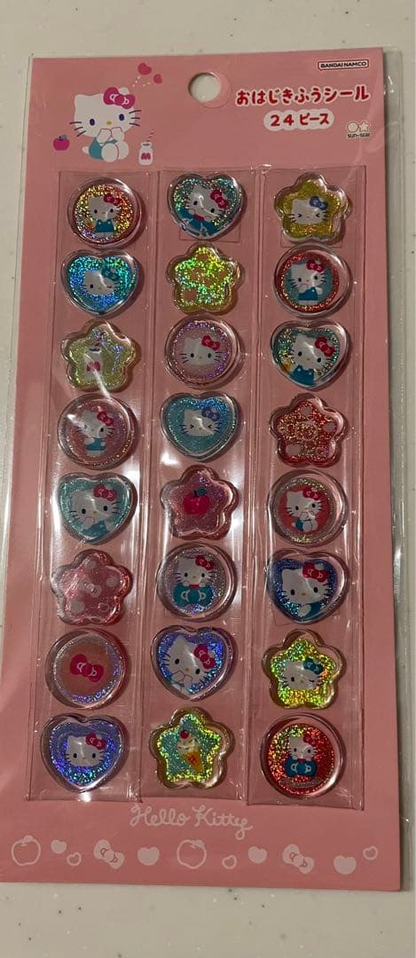 ボンボンドロップシールウォーターシールおはじき風シールの7点まとめ売り