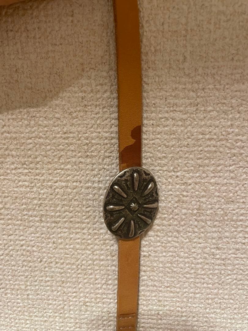 【しみ有】ポロラルフローレン コンチョベルト Sサイズ