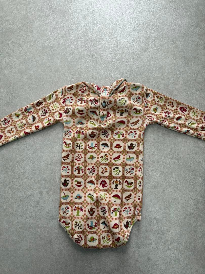 misha and puff お茶会　ロンパ　18-24m