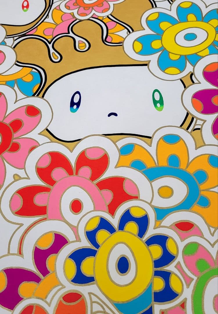 ★鈴木哲也★S20 現代アート 原画 絵画 ポップアート ★送料無料#145