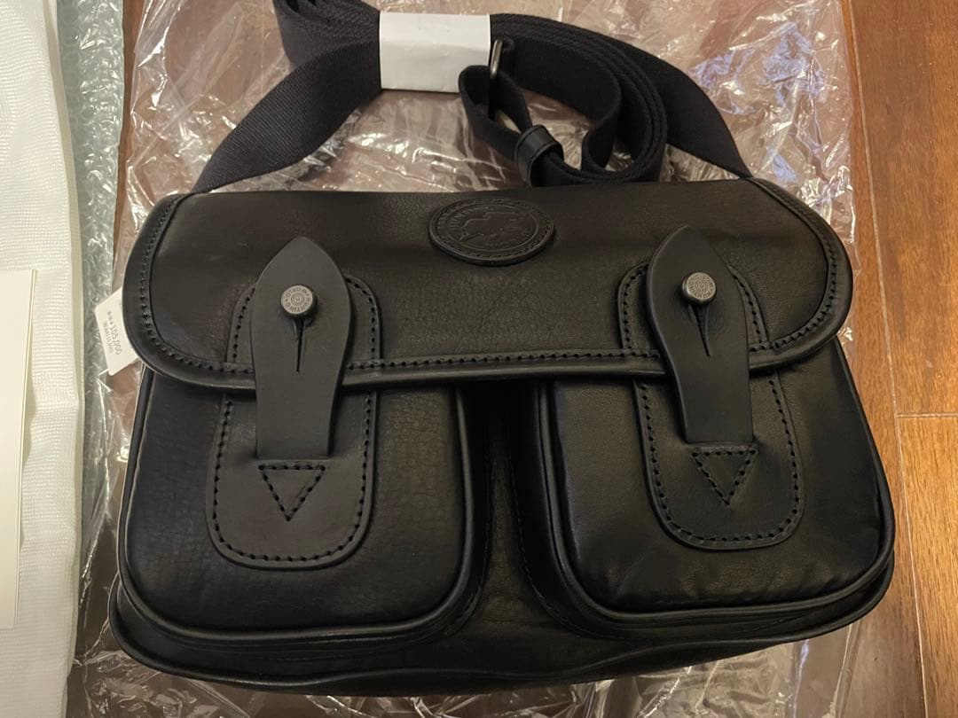 BEAMS F【別注】HUNTING WORLD / レザー キャリーオール S