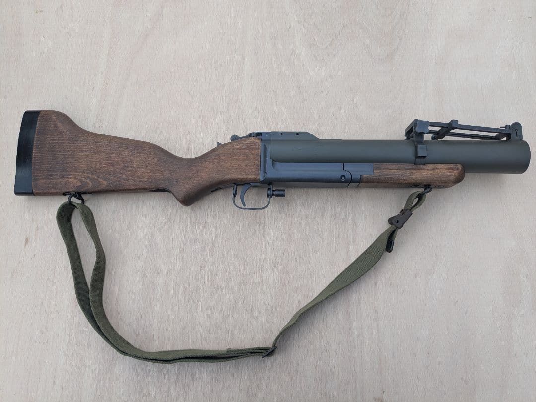 CAW M79 グレネードランチャー 木製ストック ウッドストック スリング付き
