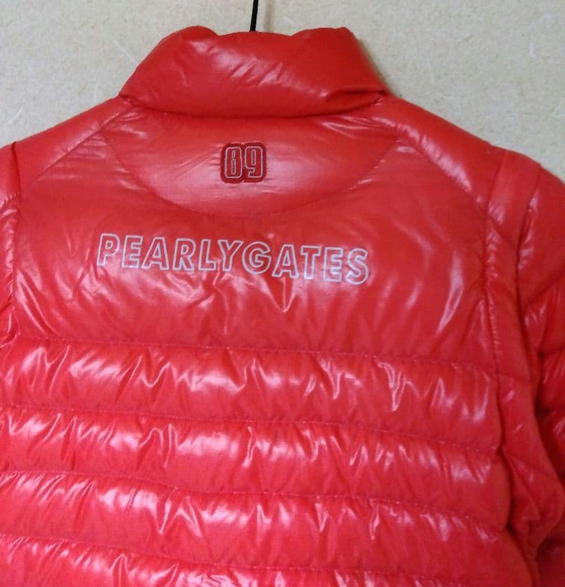 パーリーゲイツ　ダウンジャケット　美品　ゴルフウェア　中綿　ブルゾン　2way
