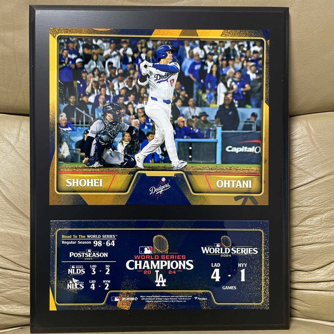 【Wシリーズ連覇】ドジャース 大谷翔平 ワールドシリーズ 2024 優勝記念