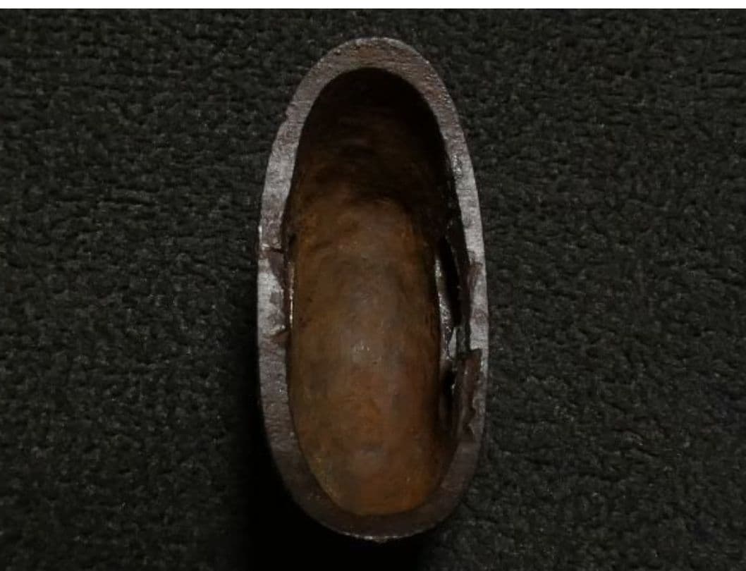 鉄製金箔装飾鍔