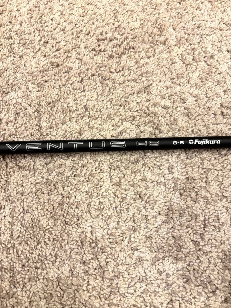 ベンタスブラックハイブリッド　VENTUS HB ブラック8Sピンスリーブ付3U