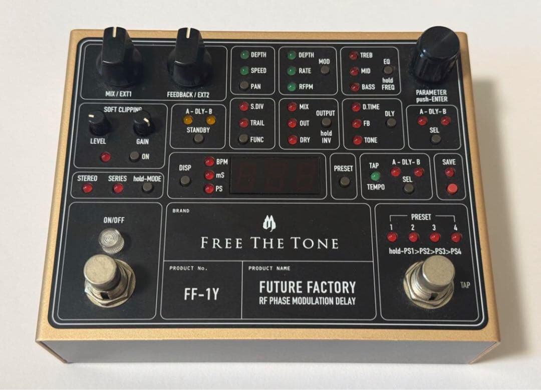 FREE THE TONE FUTURE FACTORY FF-1Y ディレイ