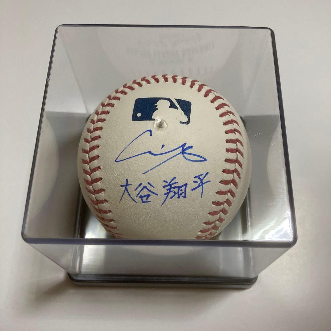 MLB公式球 大谷翔平選手　直筆サインボール　新品ケース付き