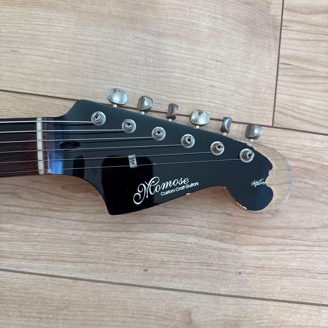 momose ジャズマスター（黒・改造あり）