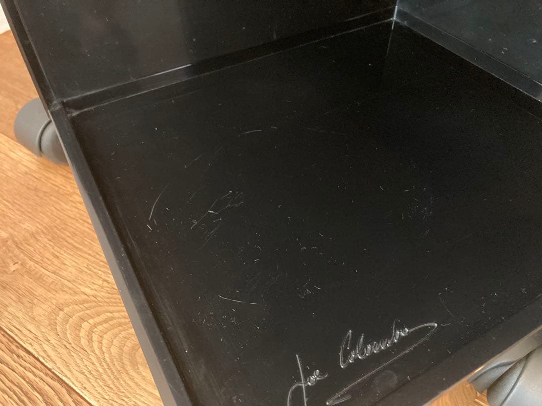 B-LINE ボビーワゴン 3段3トレイ ブラック