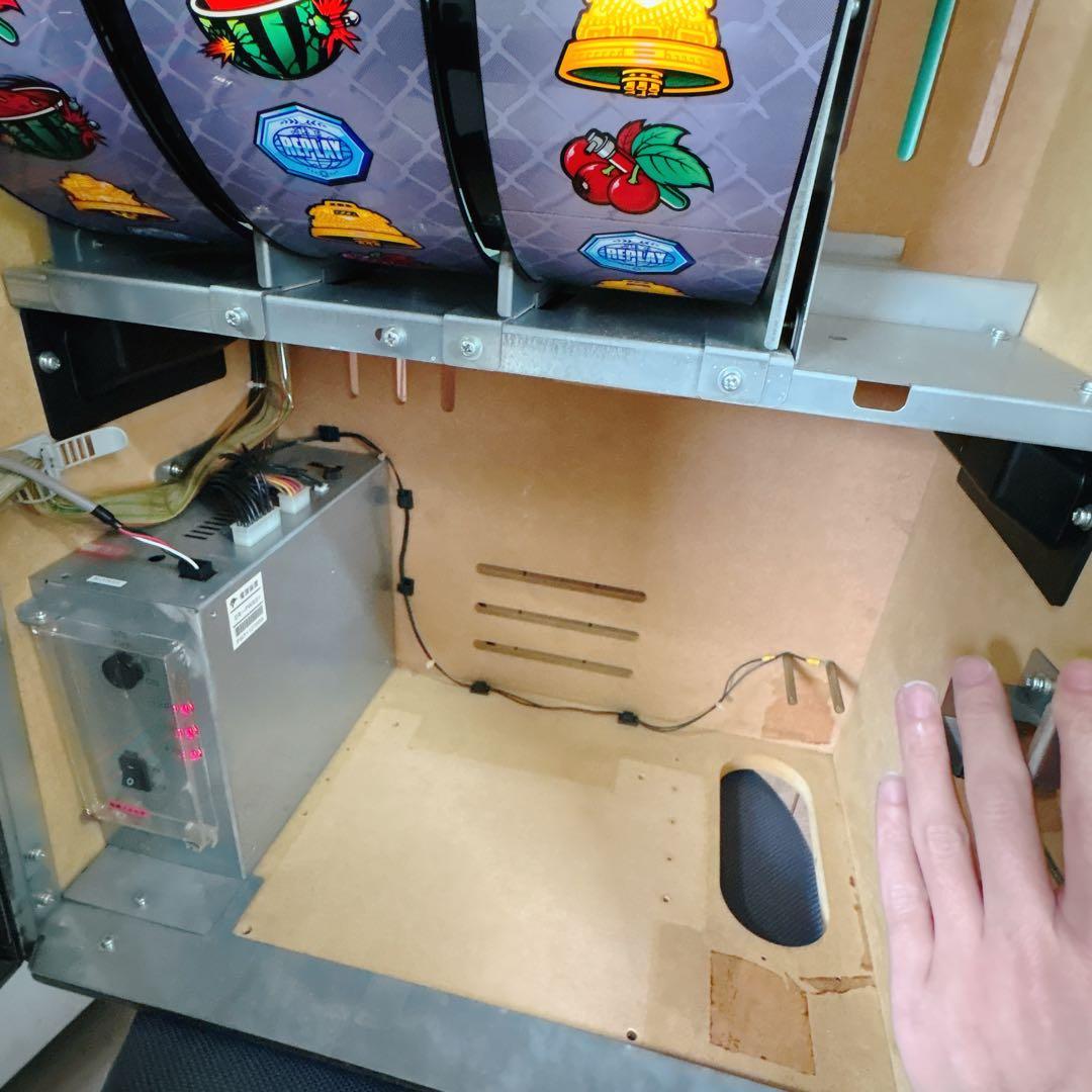 スロット　実機　バイオハザード５Ｚ　ハンタープライズ　不要機　家庭用電源