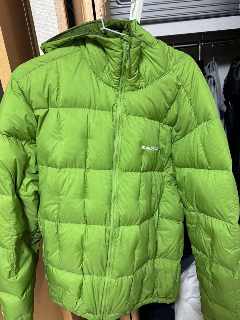mont-bell グリーンダウンジャケット (値下げ大歓迎)