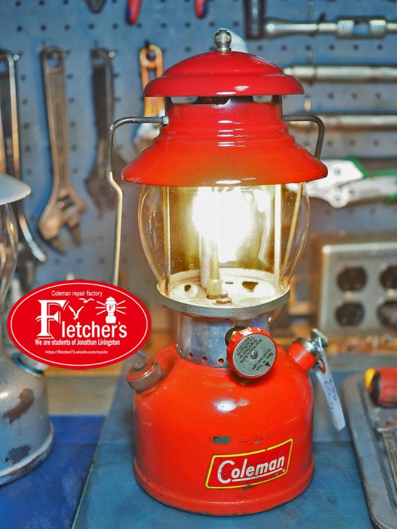 絶好調1960年4月 コールマン 200A ランタン（イエローボーダー） t88