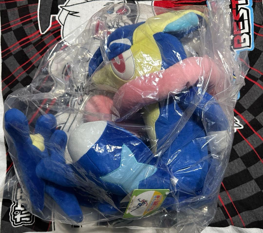 Big More! 特大ぬいぐるみ BM01 ゲッコウガ 三英貿易 タグ付き