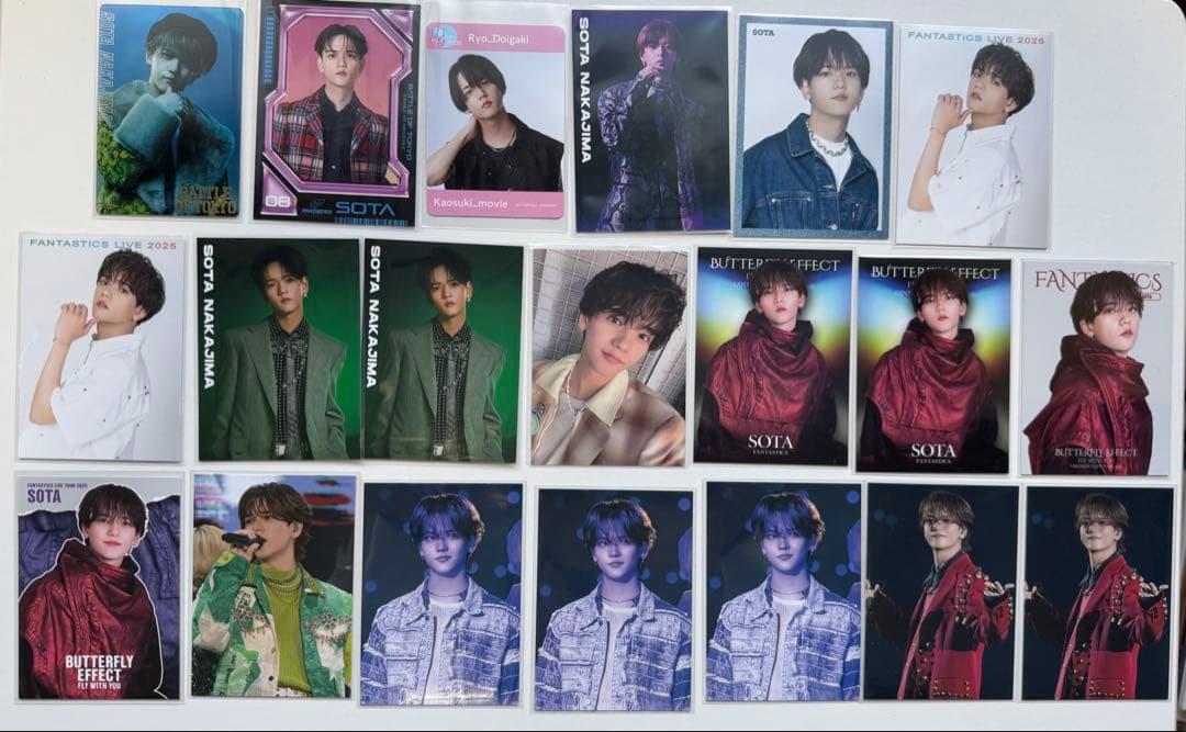 FANTASTICS 中島颯太　トレカ　 20枚セット