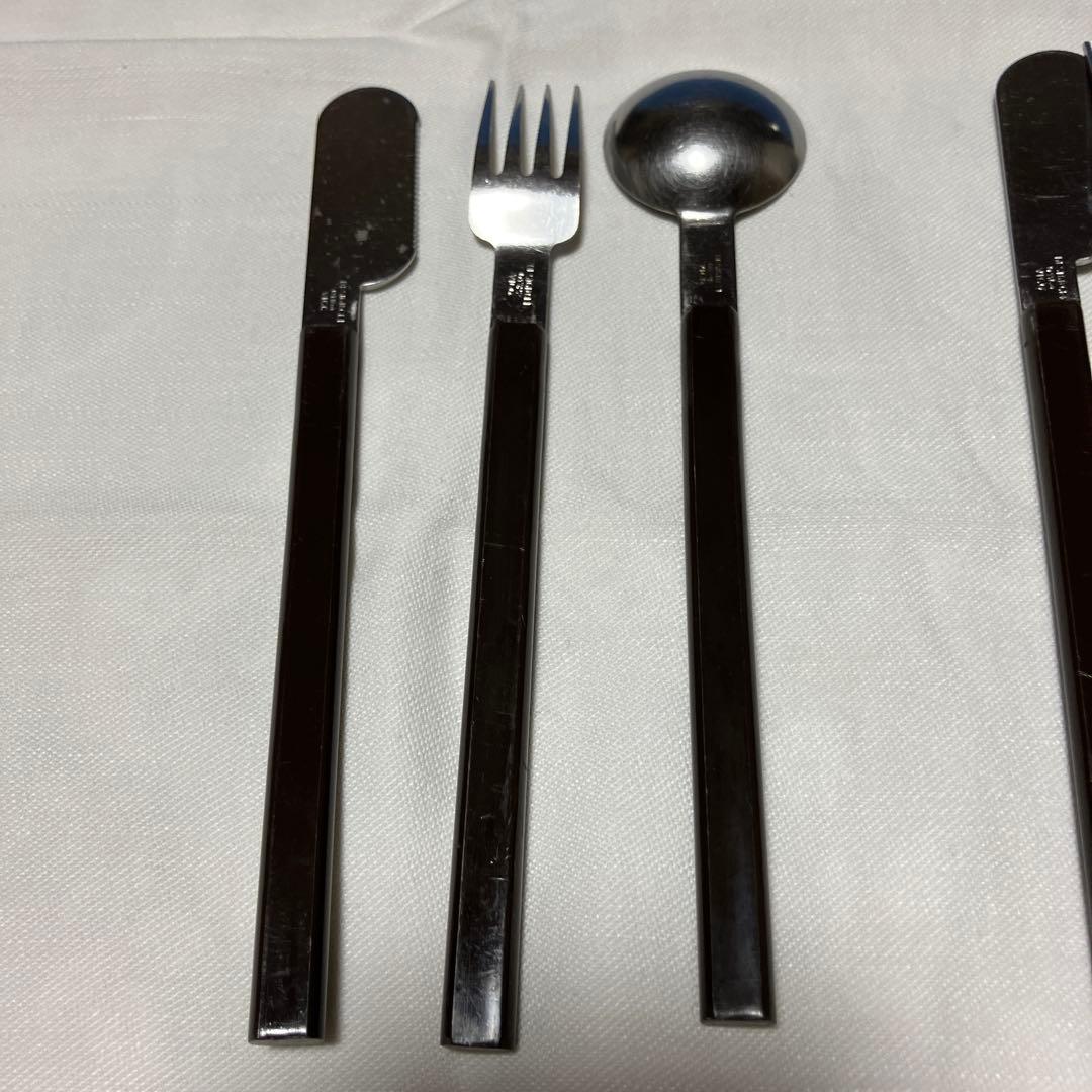 AIR FRANCE エールフランス　機内食　カトラリーセット3セット➕ナイフ1