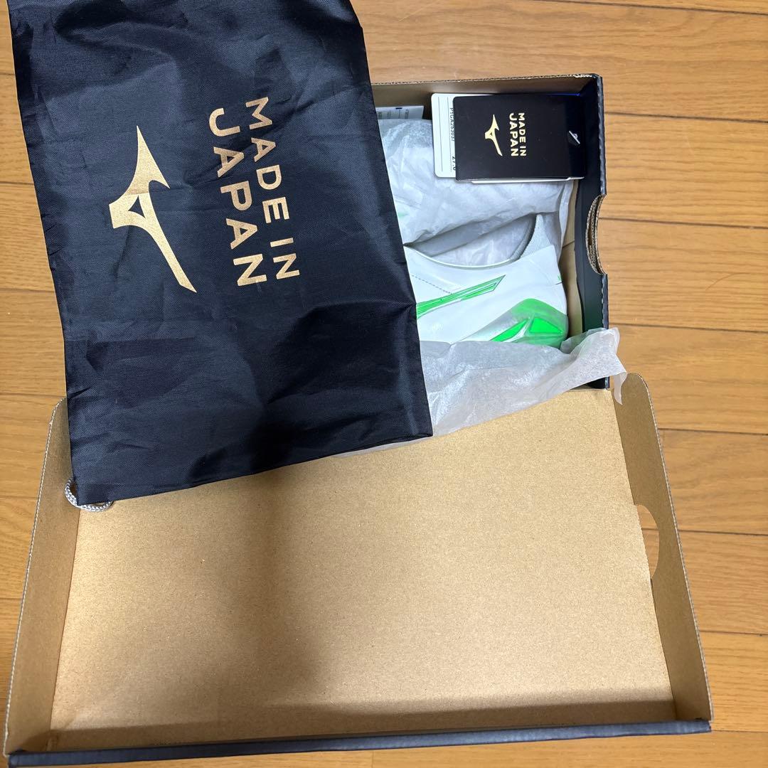 ミズノmizunoスパイクモレリアグリーン限定　ナイキアディダスアシックス