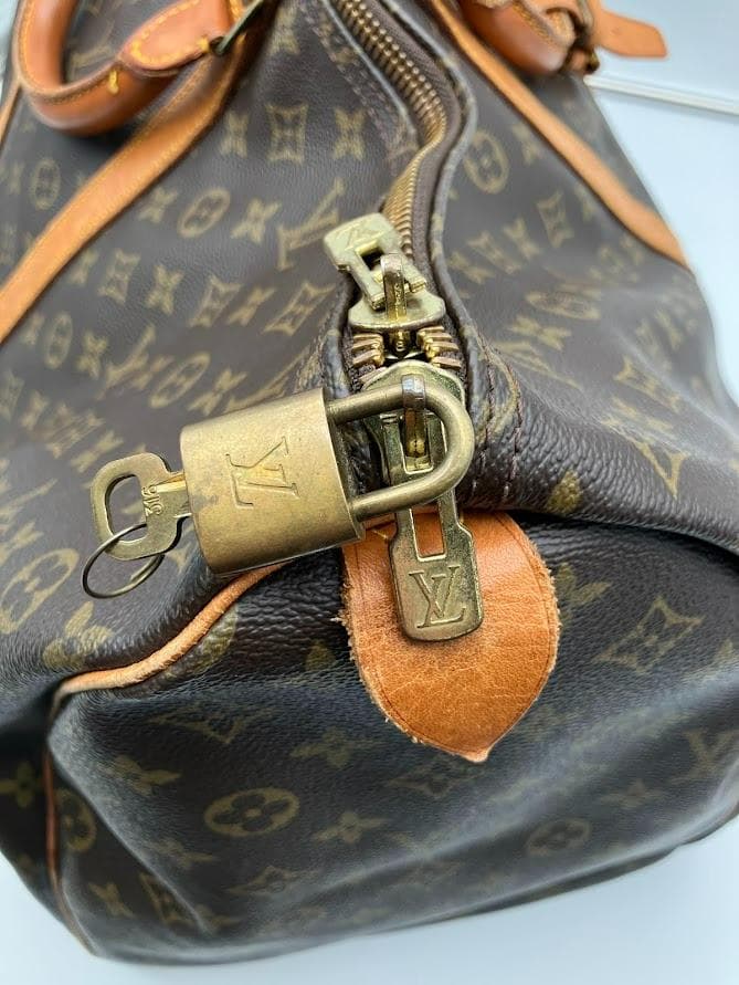 Louis Vuitton ボストンバッグ ブラウン モノグラム　キーポル60