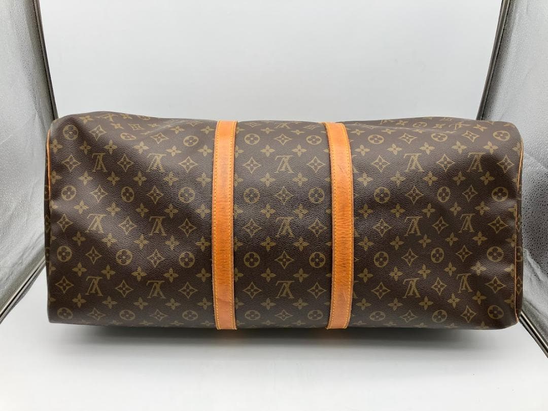 Louis Vuitton ボストンバッグ ブラウン モノグラム　キーポル60