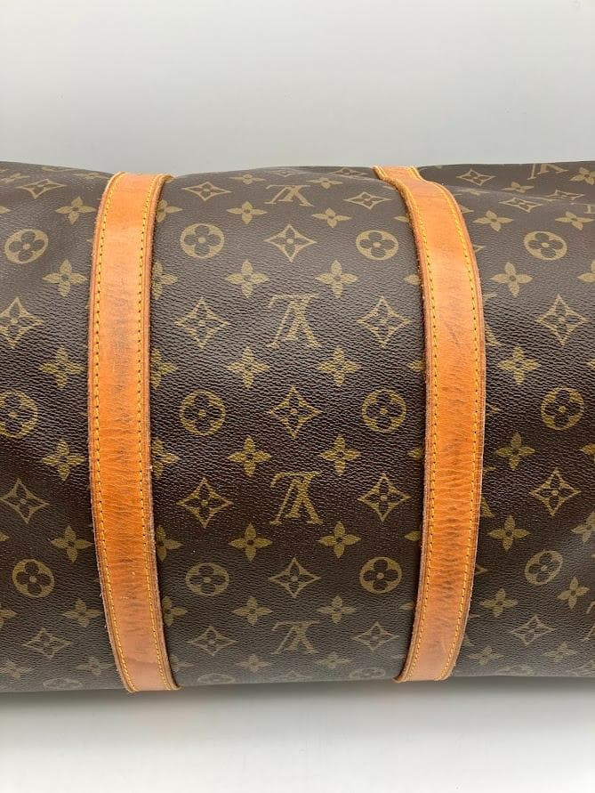 Louis Vuitton ボストンバッグ ブラウン モノグラム　キーポル60