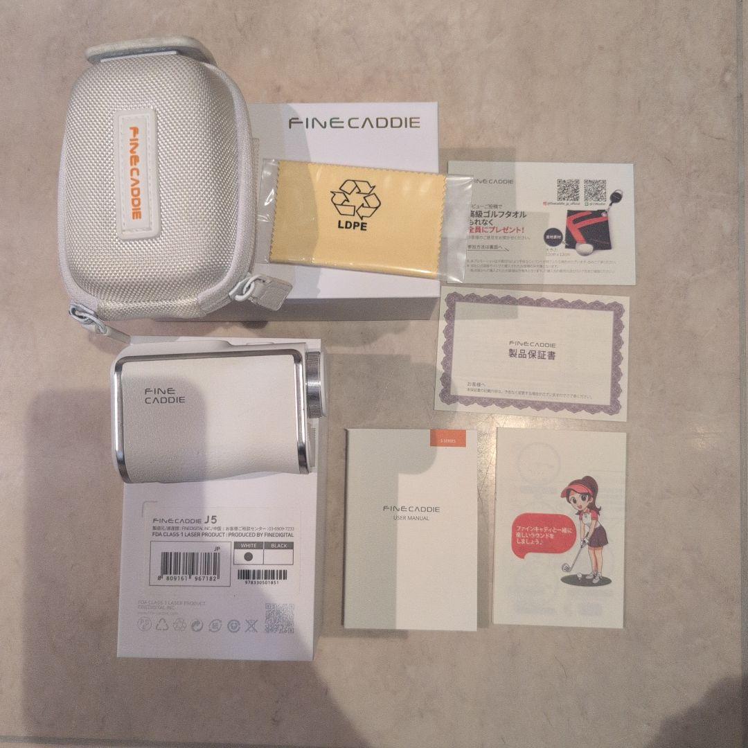 FINE CADDIE J5 ゴルフ用距離計 美品